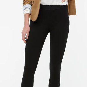 J. Crew Martie pant in bi-stretch cotton Black Size 10